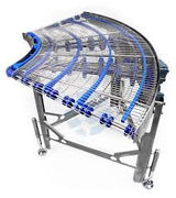 Wire Belt Flex Turn  #FTB42R90, 42"W, .072, 16 IR, RH - 90, CC, SS (1462061)