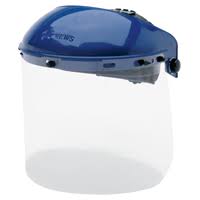 Clear Polycarbonate Face shield for Ratchet Headgear Measures 8 x 16 Inches .040 in Thickness