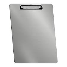 Aluminum Clipboard - Letter Size, Office Supply