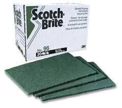 Scotch-Brite™ General Purpose Scouring Pad No. 96, 152 mm x 229 mm (6 in x 9 in)