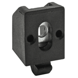 Drop-In Black Panel Mount Block | 20 Series T-Slot