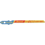 Unified Shank® Jig Saw Blades, Bi-Metal, 2" L, 24 TPI