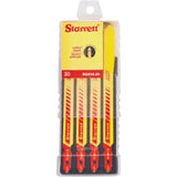 Unified Shank® Jig Saw Blades, Bi-Metal, 4" L, 18 TPI