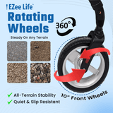 EZee Life Bariatric Rollator CH3019 | Heavy-Duty 400 lb Extra-Wide Walker Canada