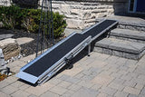 EZee Life EZ12RGT 12 ft Multifold Wheelchair Ramp with Grip Tape | 600 lb Canada