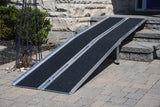 EZee Life EZ12RGT 12 ft Multifold Wheelchair Ramp with Grip Tape | 600 lb Canada