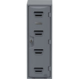 Locker, 12" x 15" x 36", Grey, Assembled