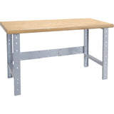 Pre-Designed Workbench, Top & Legs Only, 2500 lbs. Cap., 60" W x 24" D, 34" H