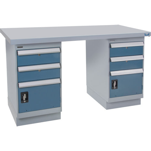 Banco de trabajo KLETON 60" An. x 30" P x 34" Al. (Prediseñado)