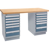 Pre-Designed Workbench, 60" W x 36" D x 34" H, 2500 lbs. Capacity