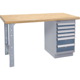 Pre-Designed Workbench, 2500 lbs. Cap., 60" W x 30" D, 34" H