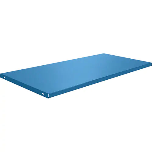 Cabinet Workbench - Shelves, 58 3/4" x 300 lbs. Capacity, Steel, Blue