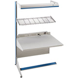 Poste de travail préconfiguré Arlink, 60" L x 28" P x 84" H, simple face, extension