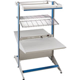 Arlink Preconfigured Workstation, 48" W x 56" D x 84" H, Double Sided Corner Add-On