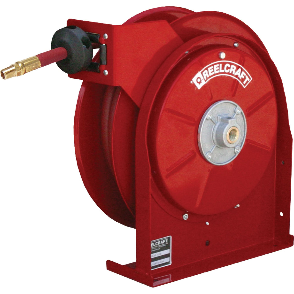 Hose Reels, Air/Water, 1/4" x 50', Single Hose, 300 psi