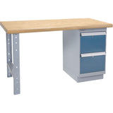 Heavy-Duty Workbench, 1500 lbs. Cap., 60" W x 30" D, 34" H