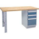 Heavy-Duty Workbench, 1500 lbs. Cap., 72" W x 36" D, 34" H