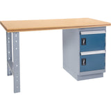 Workbench, 60" W x 36" D x 34" H, 2500 lbs. Capacity