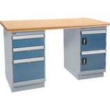 Workbench, 60" W x 36" D x 34" H, 2500 lbs. Capacity