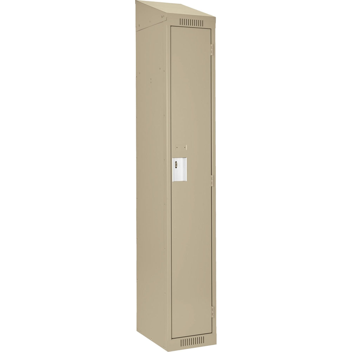 Clean Line™ Lockers, 15" x 18" x 78", Steel, Beige, Rivet (Assembled)