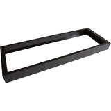 All-Welded Concorde™ - Heavy-Duty Lockers Recessed Base, 4 Banks, 4" H x 48" W x 17" D, Black, Steel