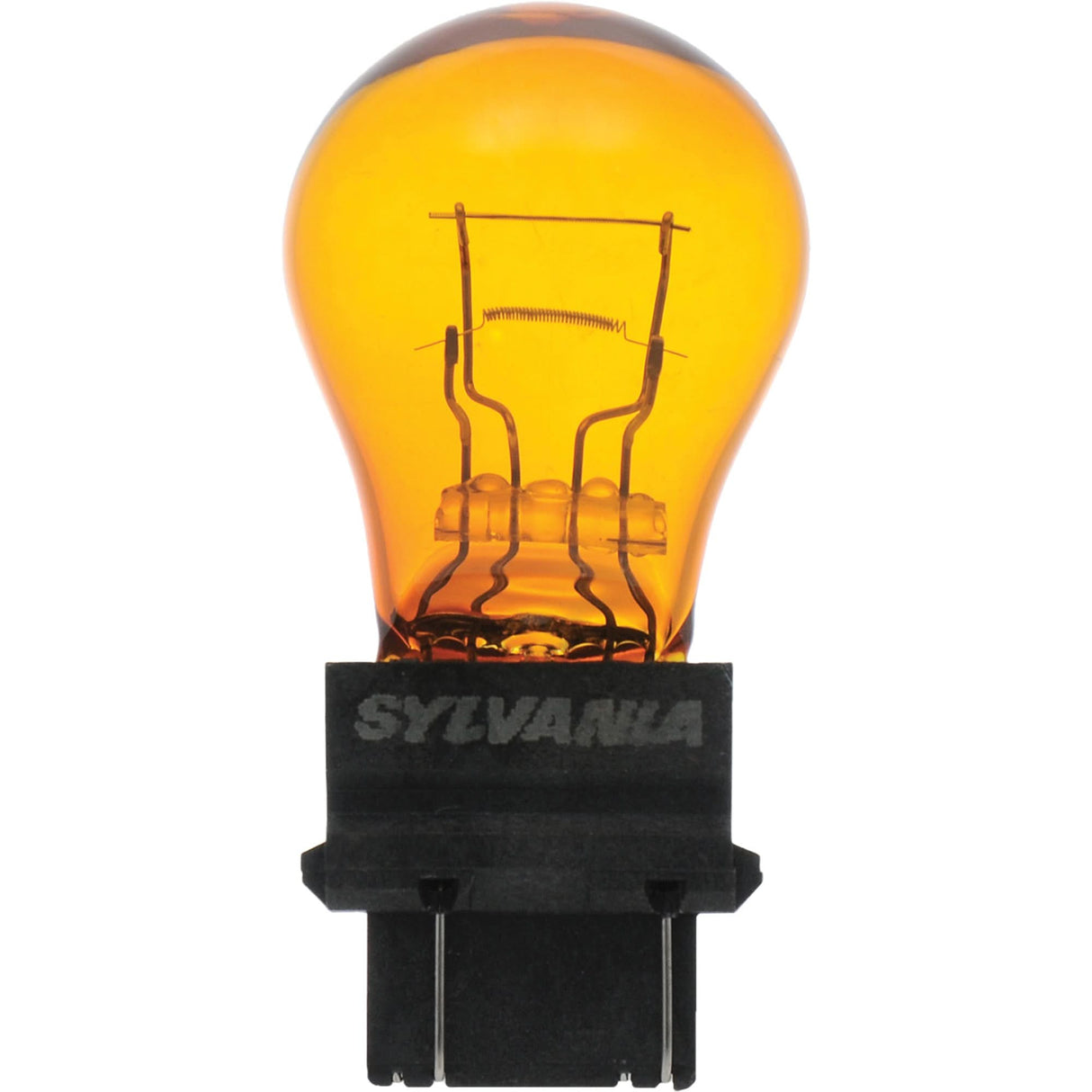 3157 Basic Mini Automotive Bulb, Incandescent, 2 W, Amber