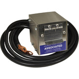 Plug-In Polarized Stainless Steel Socket Box for Model 6139, 4 AWG, 5' Cable
