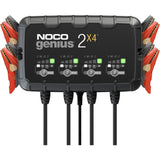 Genius® 2X4™ 4-Bank, 8-Amp Battery Charger