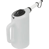 Oil Dispenser with Lid & Cap, Plastic, 8 qt Capacity