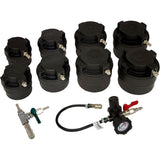 10-Piece HD Turbo Air System Test Kit with Smoke Adapter