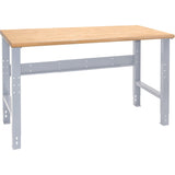 Industrial-Duty Workbench, Top & Legs Only, 1000 lbs Cap., 60" W x 36" D, 34" H