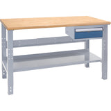 Industrial-Duty Workbench, 1000 lbs Cap., 60" W x 24" D, 34" H