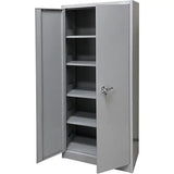 Storage Cabinet, Steel, 4 Shelves