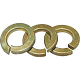 Spring Washer, 5/16", Yellow Zinc