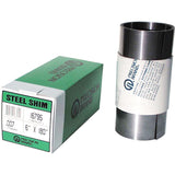 Shim Stock Rolls & Sheets, 0.01" Thickness, Steel