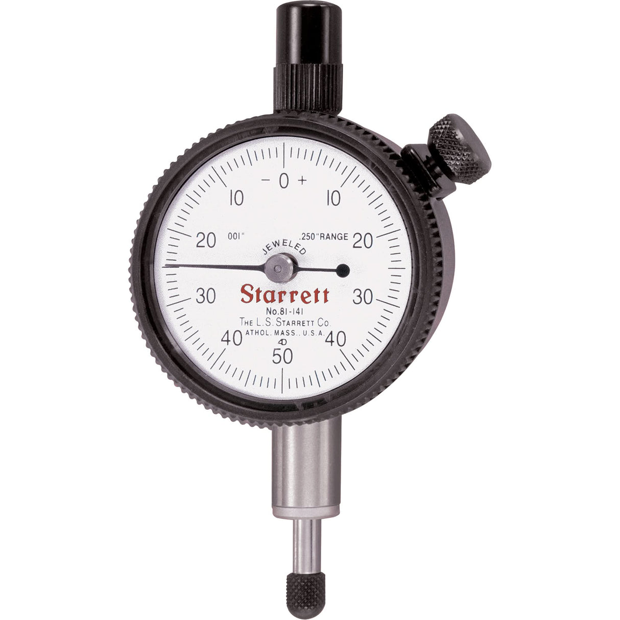 Dial Indicators - No. 81 Series - AGD Group 1, 0" - 0.075" Range
