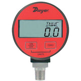 Pressure Gauge, 2-31/50" , 30 psi, Bottom Mount, Digital
