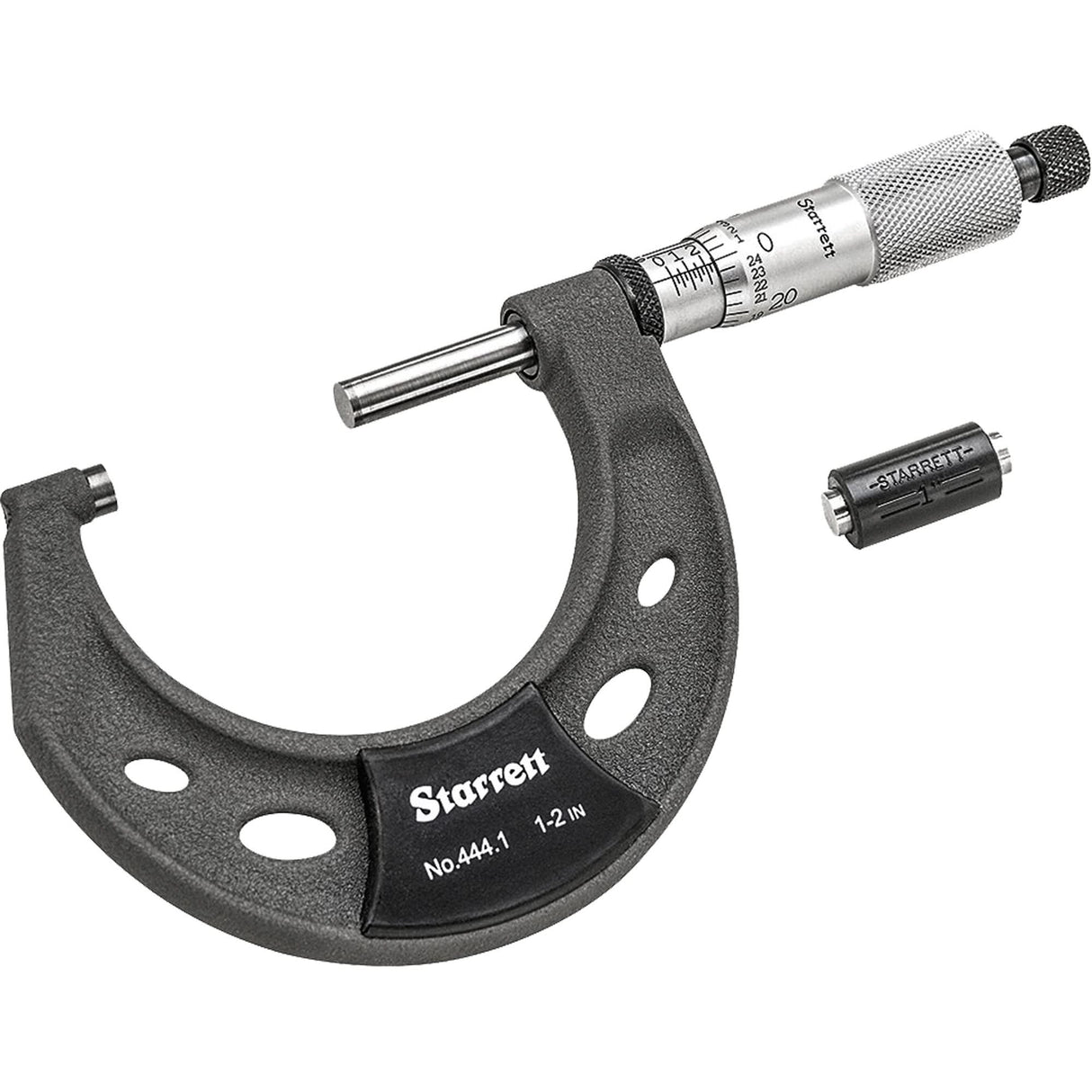 Outside Micrometer, With Ratchet Stop, 1" - 2"