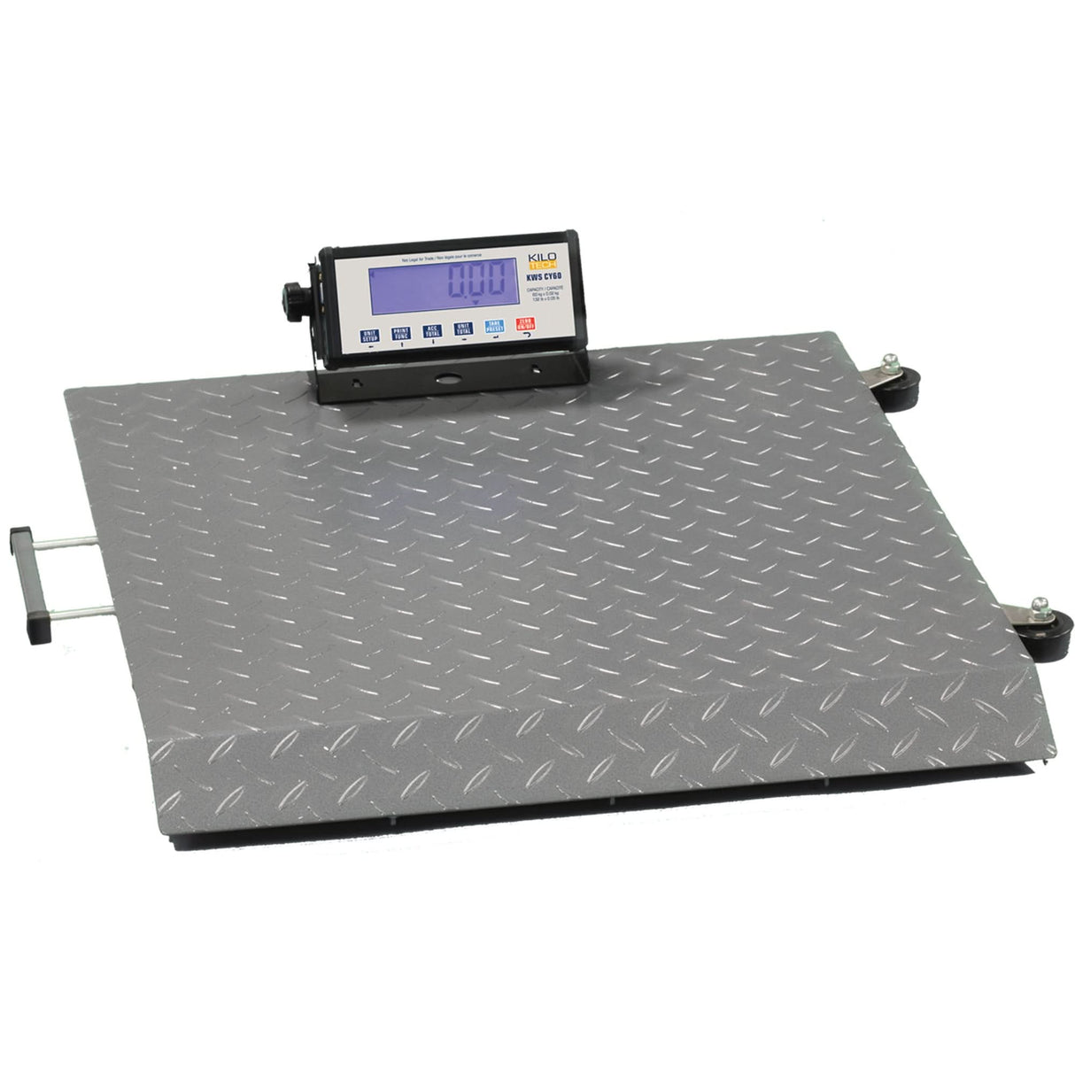 Mobile Platform Scale, 660 lbs. / 300 kg Capacity, 30" L x 30" W