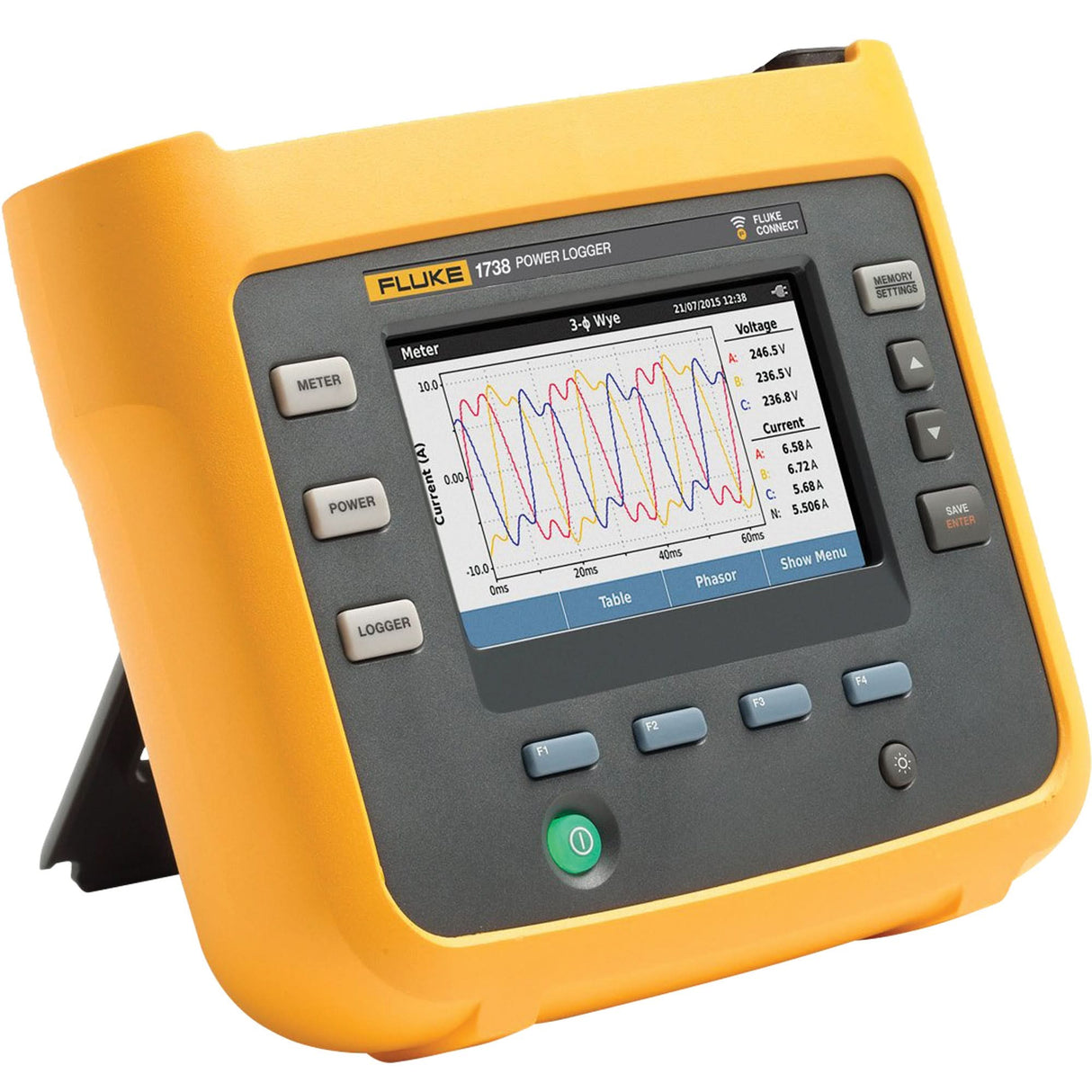1738 3-Phase Advance PowerLogger with Current Probes
