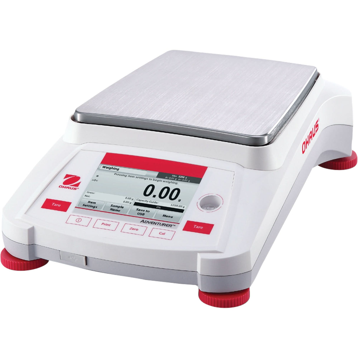AX2202 Adventurer® Electronic Balance, 2200 g Cap., 0.01 g Graduations