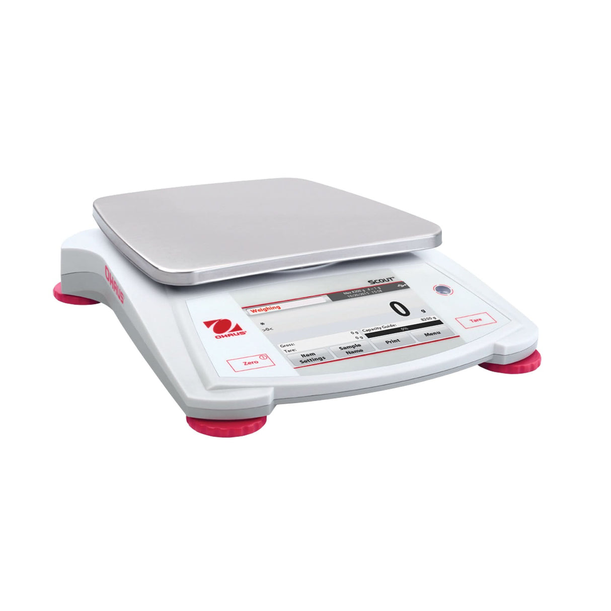 STX6201 Scout® STX Electronic Balance, 6200 g Cap., 0.1 g Graduations