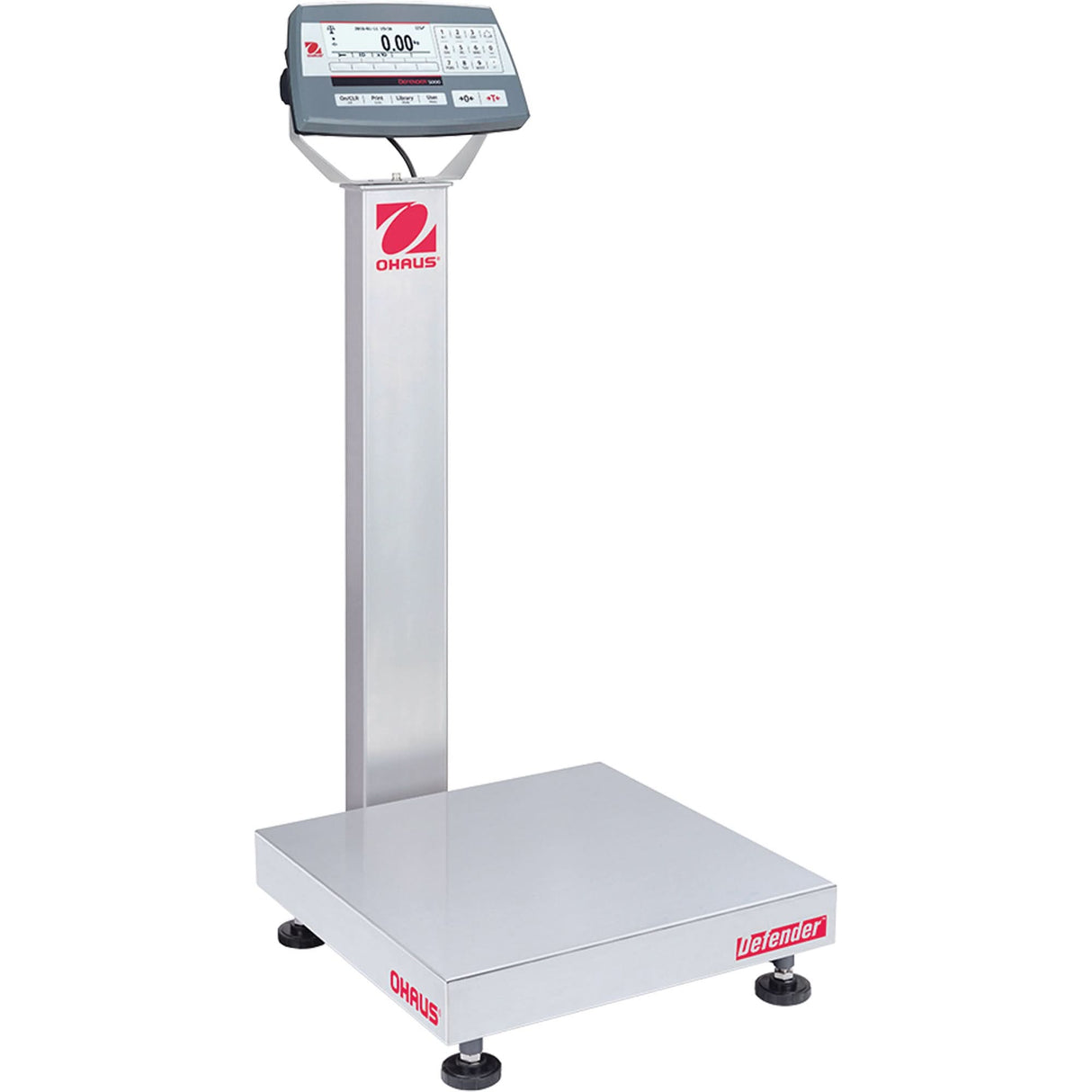 Defender™ 5000 Multi-Functional Bench Scale, 100 lbs. Capacity, 18" L x 18" W