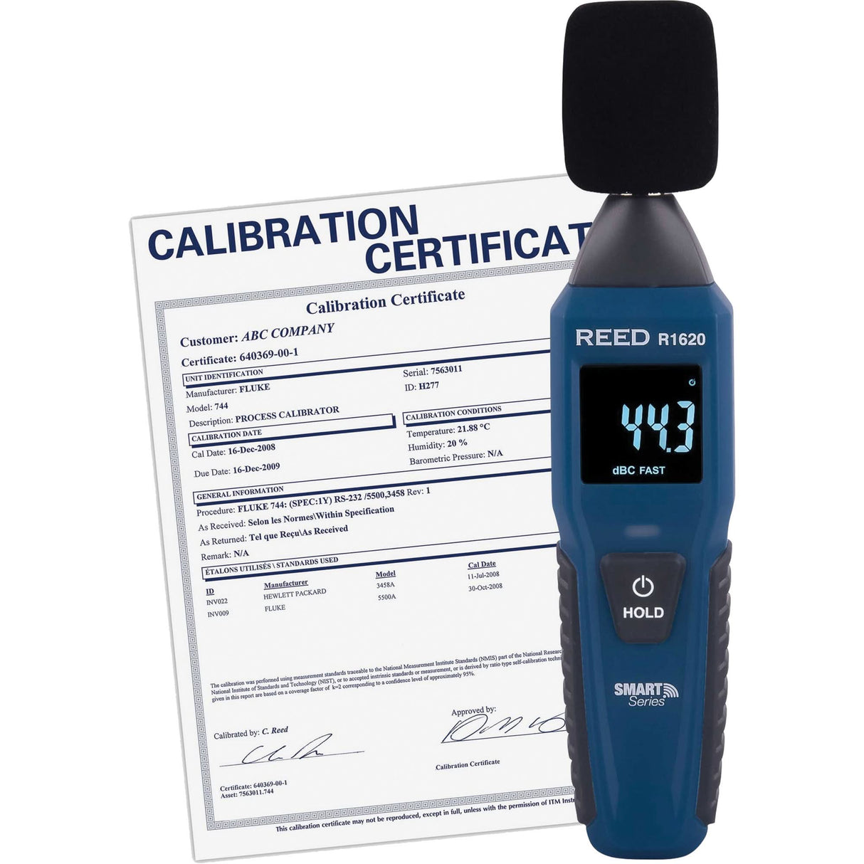Bluetooth Smart Series Sound Level Meter with ISO Certificate, 30 - 130 dB Measuring Range