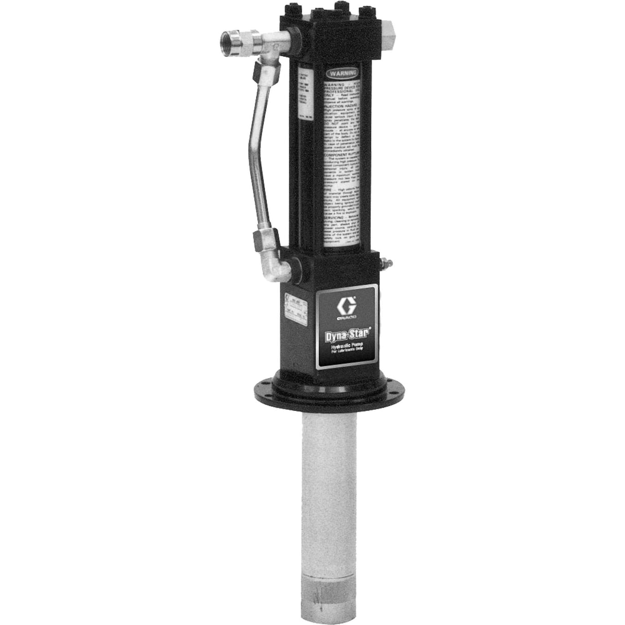 Hydraulic Dyna-Star® 5:1 35 lbs. Grease Pump, Steel, Copper, Polyurethane, Buna-N & Polyester Elastomer