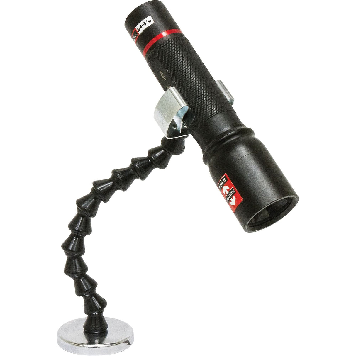 Flexible Magnetic Flashlight Holder