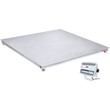 DEFENDER™ 5000 Washdown Floor Scale, 5000 lbs. Capacity, 48" W x 48" L