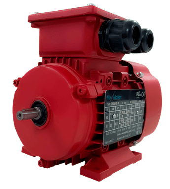 Max Motion IJA801-6-24 | IEC Motor 1/2HP, 1200RPM, 208-230/460V, Frame 80, TEFC