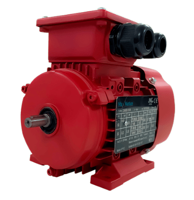 Max Motion IJA711-4-24 | IEC Motor 1/3HP, 1800RPM, 208-230/460V, Frame 71, TEFC