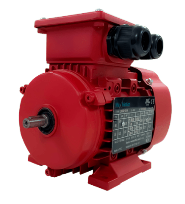 Max Motion IJA2100L-2-24 | IEC Motor 4HP, 3600RPM, 208-230/460V, Frame 100L, TEFC